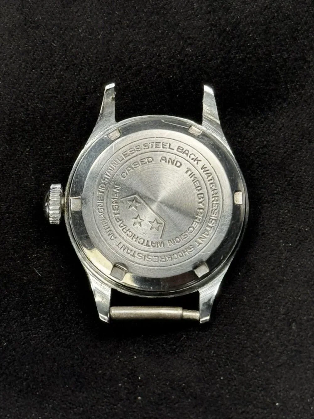 Vintage Polarus Swiss Watch 17 Jewels Incabloc Manual Wind EFFEM Meyer 1950s